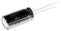 PANASONIC 2200UF-25V ECA1EHG222 ELKO RADIÁLIS PAN 105° 12,5X25MM -ROHS-KONFORM-
