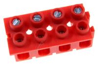  8014428 KUPPLUNGSTEIL 4POLIG ROT — eredeti alkatrész (cikkszám: N008893)