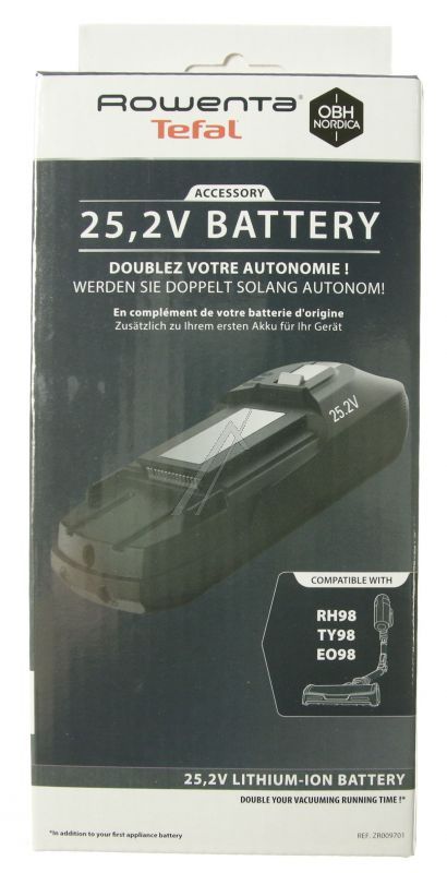  ZR009701 AKKUMULÁTOR XFORCE 25V — eredeti alkatrész